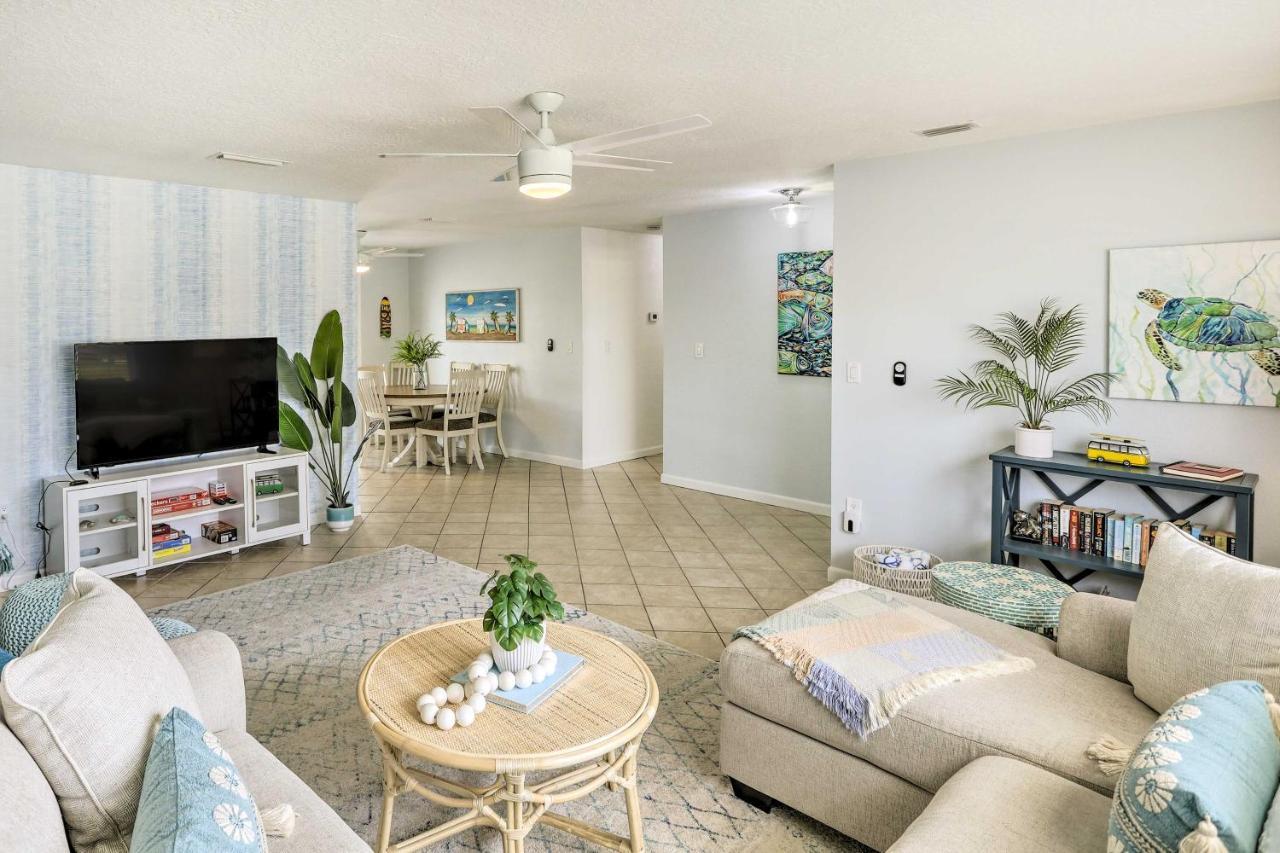 Merritt Island Home Fire Pit And Canal Access! Exterior foto